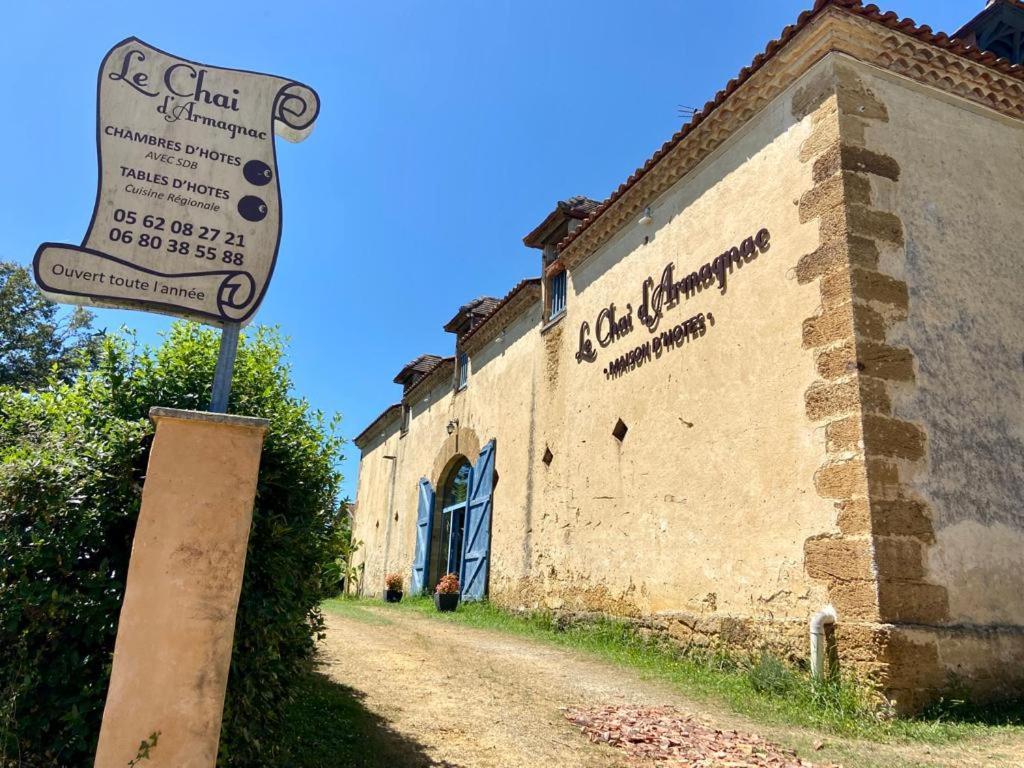 Monguilhem Maison D'Hotes Le Chai D'Armagnac מראה חיצוני תמונה